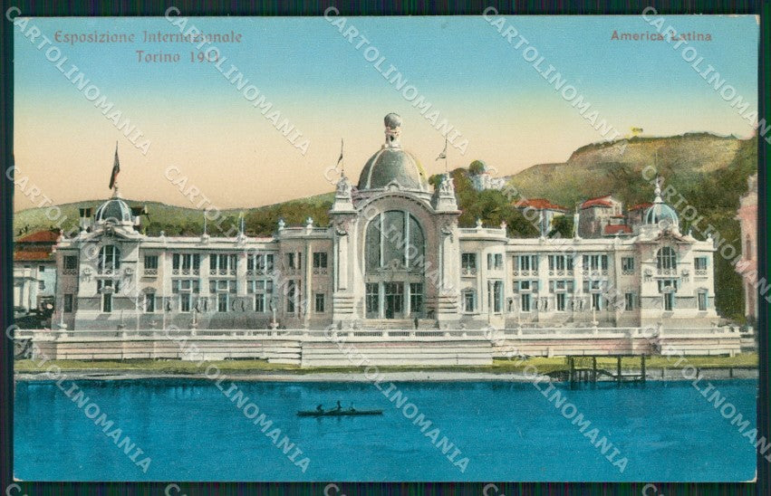 Torino Città Esposizione 1911 Padiglione America Latina cartolina XB1903 – fronte