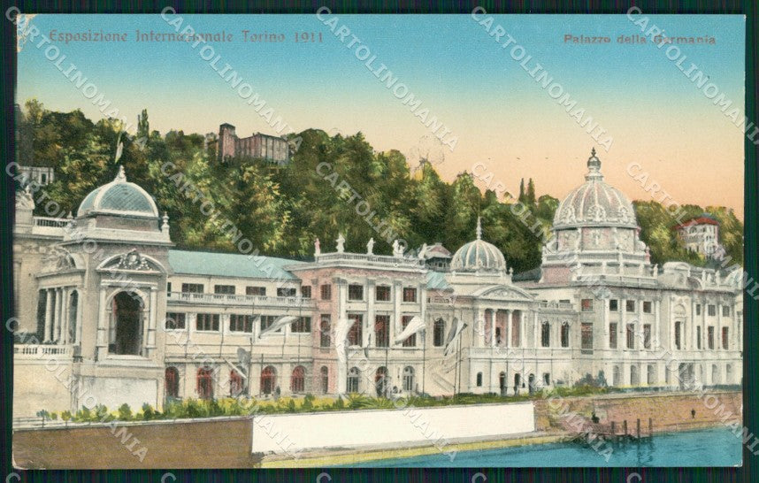 Torino Città Esposizione 1911 Padiglione Germania cartolina XB1904 – fronte