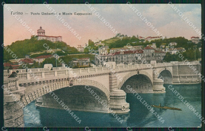 Torino Città Monte Cappuccini cartolina XB1915 – fronte