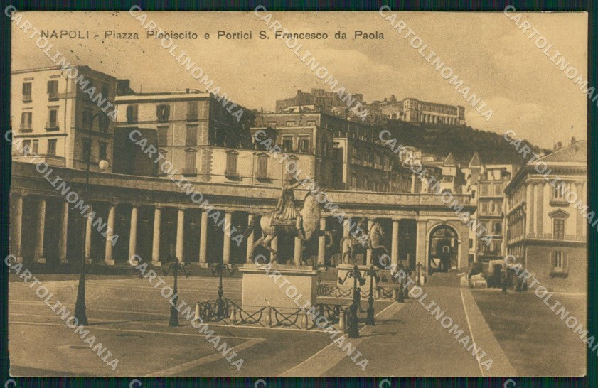 Napoli Città cartolina XB1918 – fronte