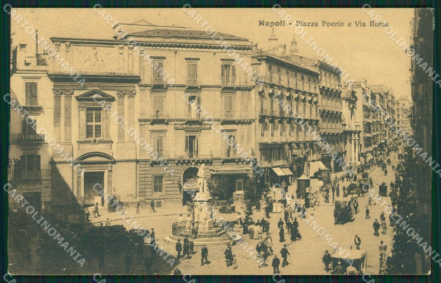 Napoli Città Auto cartolina XB1919 – fronte
