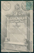 Bari Bitonto Tomba Petruccio Bove Nozze Pastore Bovio PIEGA cartolina XB1923 – fronte