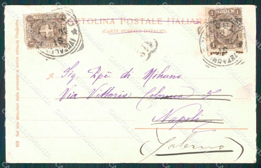 Vercelli Città cartolina XB1926 – retro
