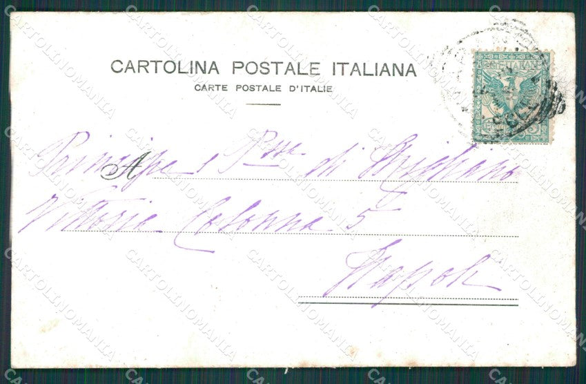 Napoli Marina Militare Affondatore cartolina XB1929 – retro