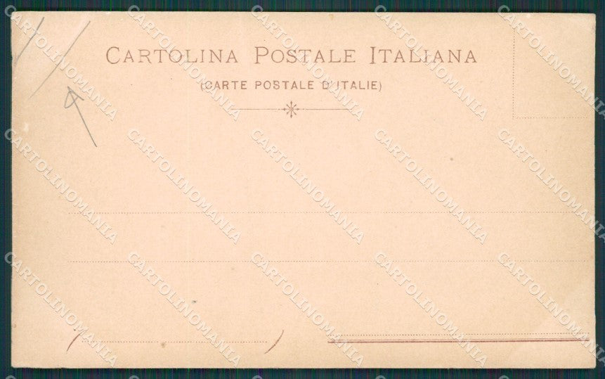 Marina Militare Incrociatore Carlo Alberto PIEGHE cartolina XB1930 – retro