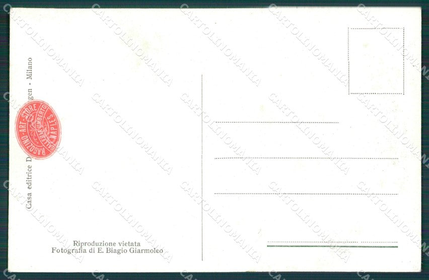 Messina Città Terremoto 1908 Poste cartolina XB1949 – retro