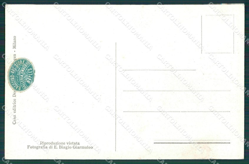 Messina Città Terremoto 1908 Municipio cartolina XB1950 – retro