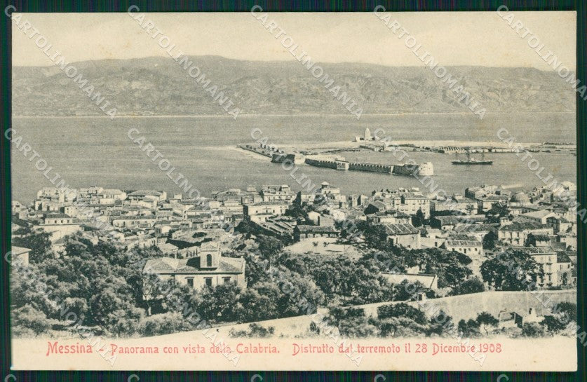 Messina Città cartolina XB1960 – fronte