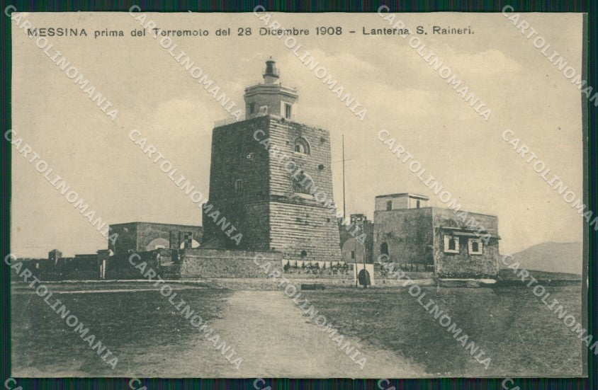 Messina Città Lanterna Raineri cartolina XB1976 – fronte