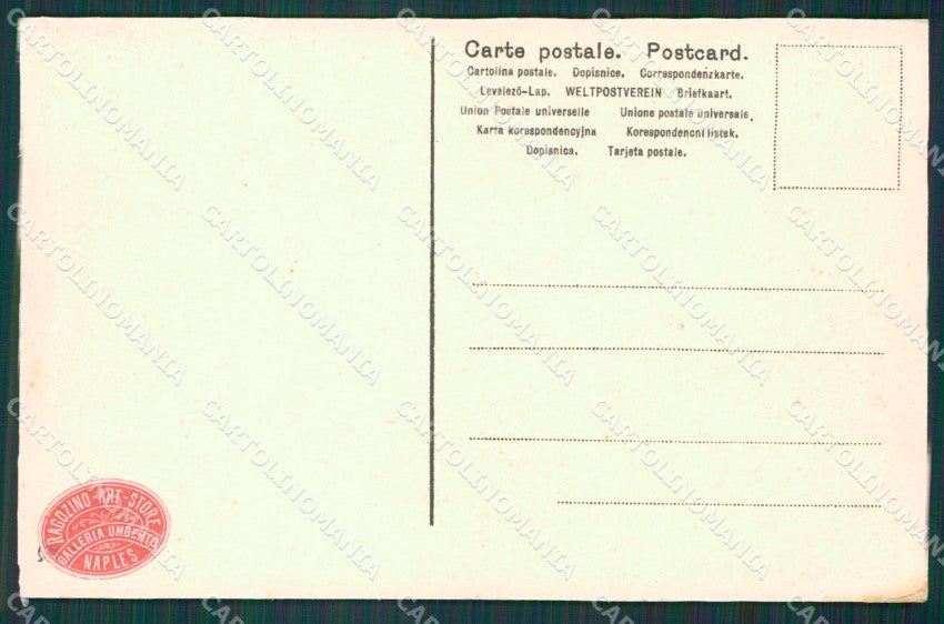 Messina Città Osservatorio Astronomico cartolina XB1977 – retro