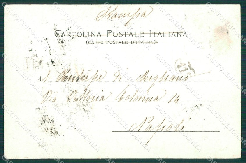 Catania Nicolosi cartolina XB1989 – retro