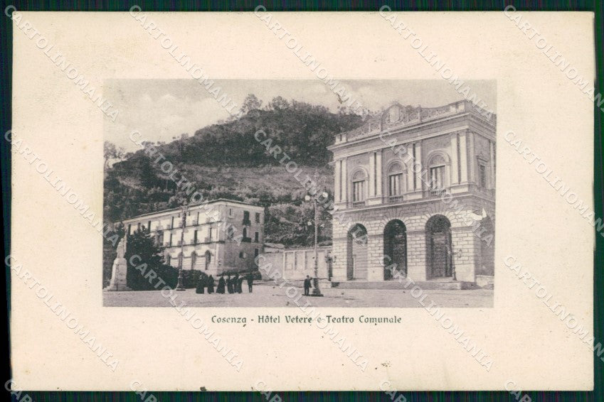 Cosenza Città Teatro cartolina XB1990 – fronte