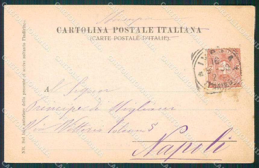 Aosta Courmayeur Rifugio Torino Colle del Gigante Genta cartolina XB1993 – retro