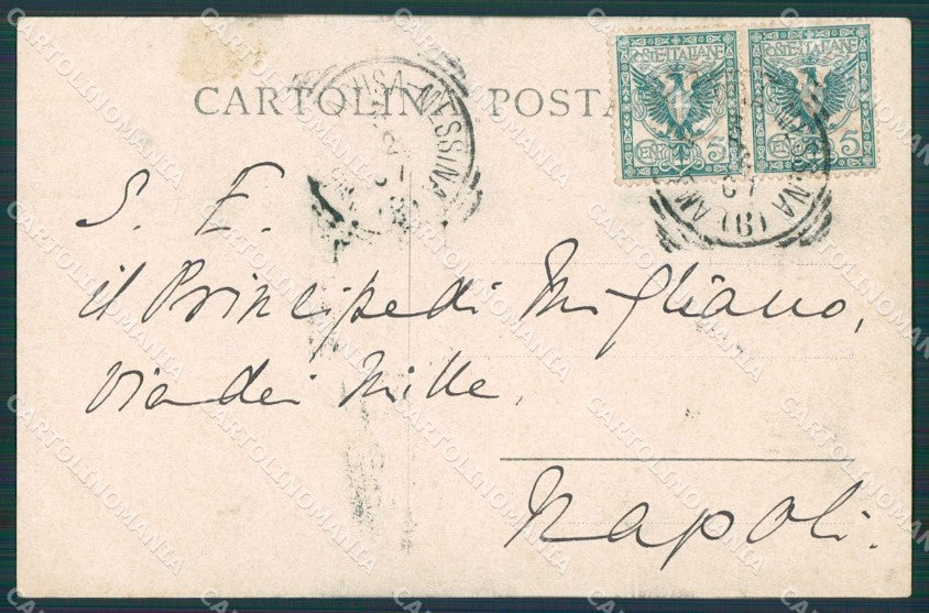 Catania Città cartolina XB1997 – retro