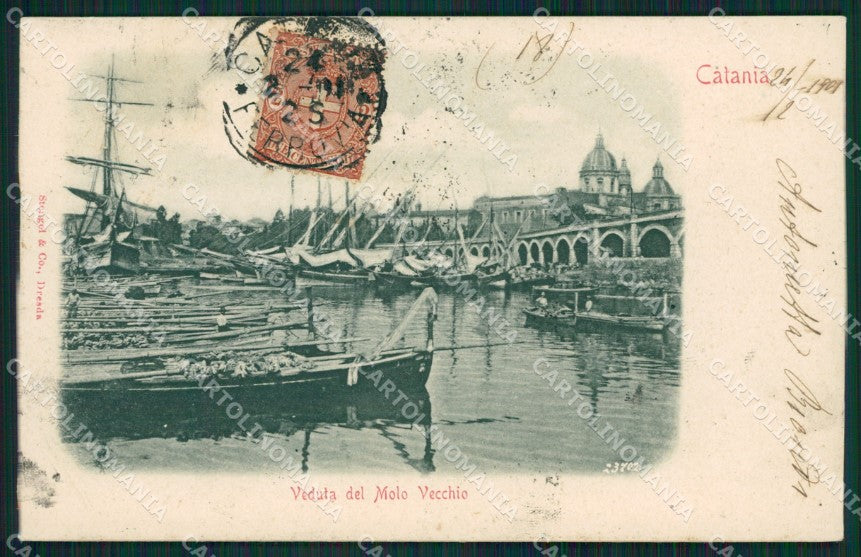Catania Città cartolina XB2011 – fronte