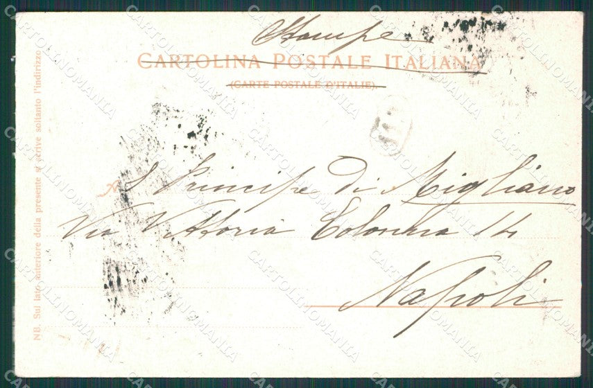 Catania Città Etna cartolina XB2012 – retro
