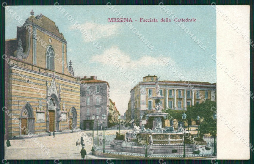 Messina Città Alterocca cartolina XB2023 – fronte