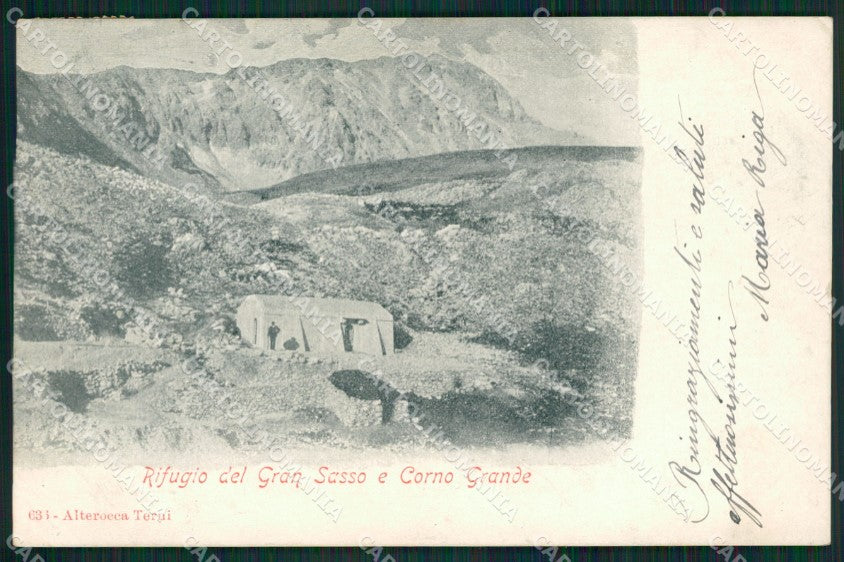L'Aquila Gran Sasso Corno Grande Alterocca 636 cartolina XB2027 – fronte