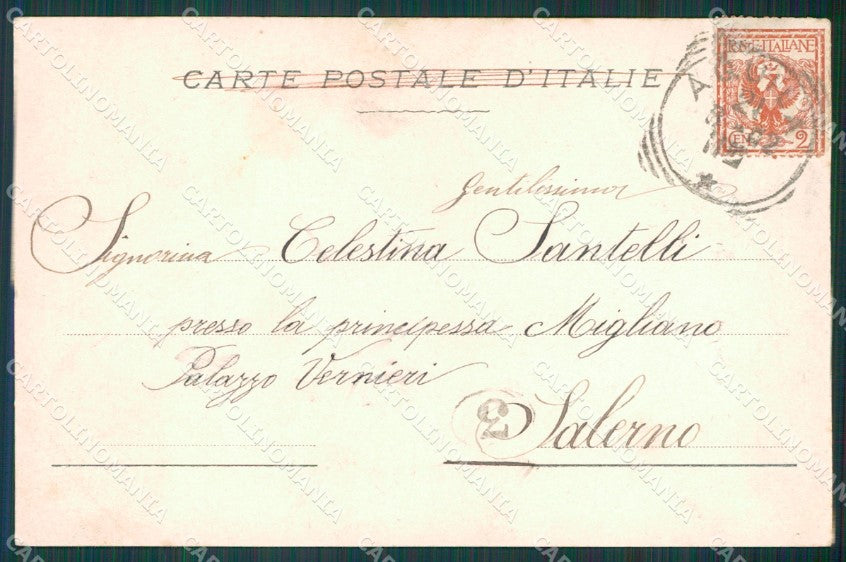 L'Aquila Gran Sasso Corno Grande Alterocca 636 cartolina XB2027 – retro