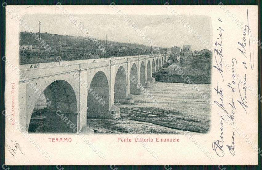 Teramo Città Alterocca 897 cartolina XB2033 – fronte
