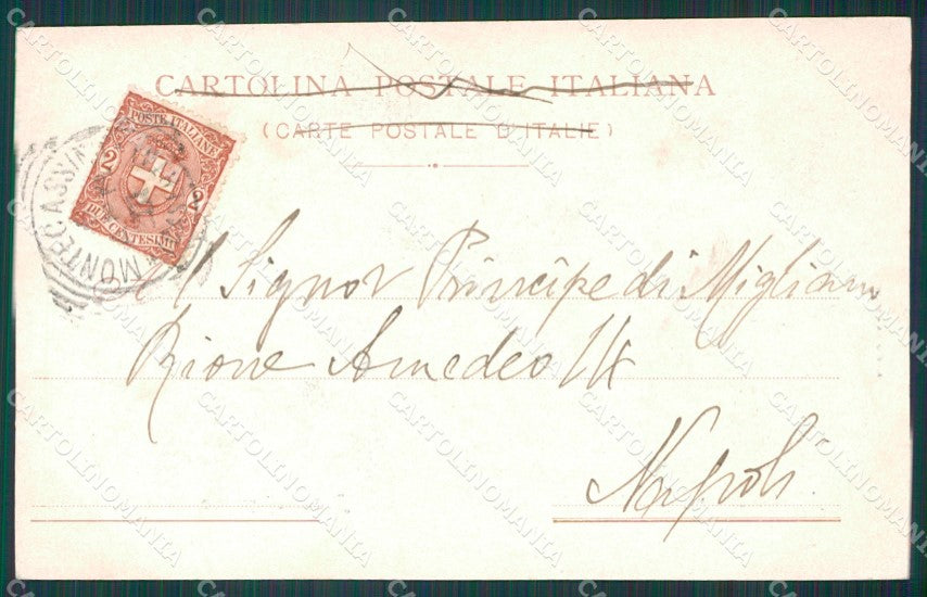 Frosinone Cassino Monte Cassino Alterocca cartolina XB2037 – retro