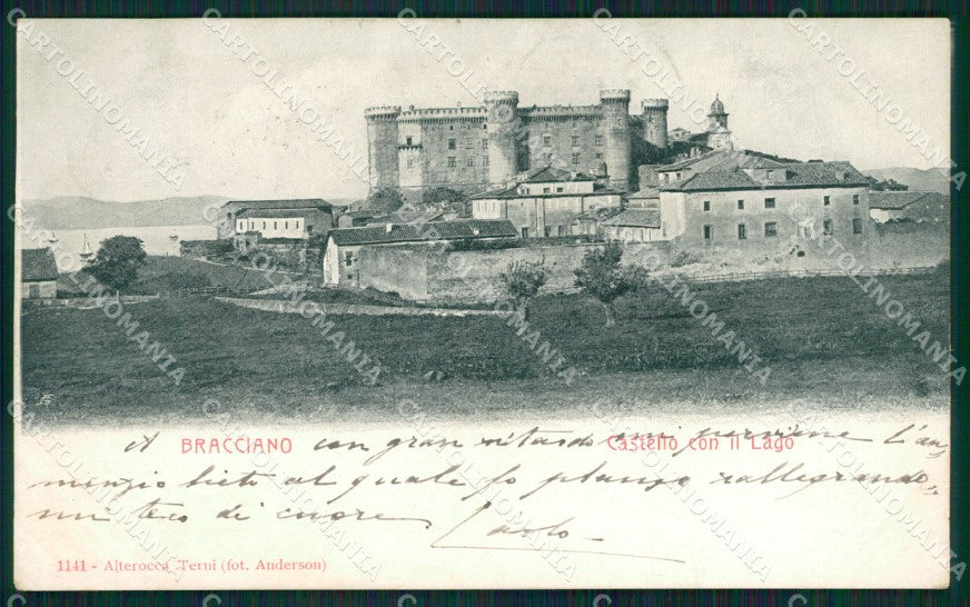 Roma Bracciano Lago di Alterocca 1141 cartolina XB2038 – fronte