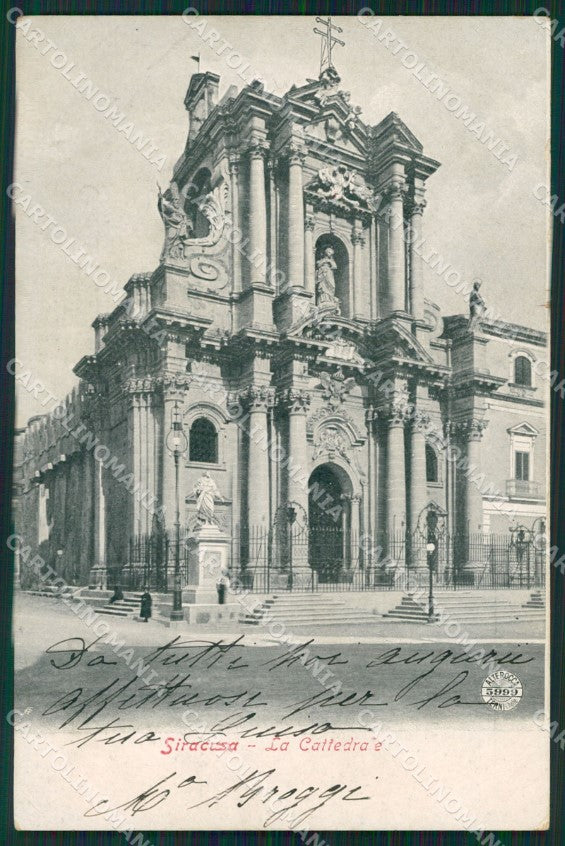 Siracusa Città Alterocca 5999 cartolina XB2049 – fronte