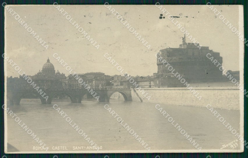 Roma Città Castel Sant'Angelo Sciutto Foto cartolina XB2067 – fronte