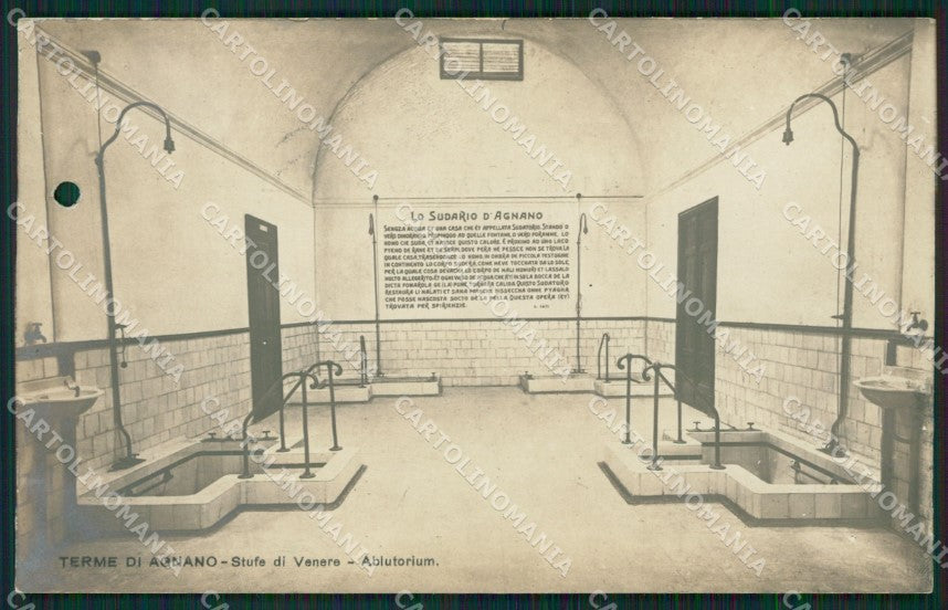 Napoli Agnano Terme di FORO ARCHIVIO Foto cartolina XB2080 – fronte
