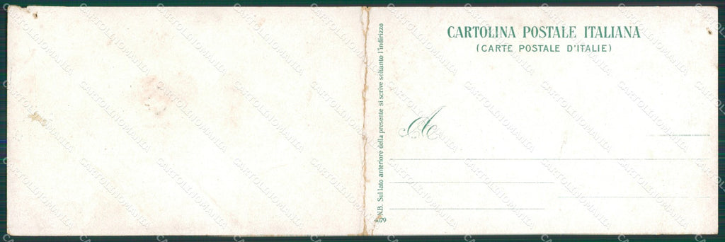 Napoli Sorrento FORI Doppia cartolina XB2089 – retro