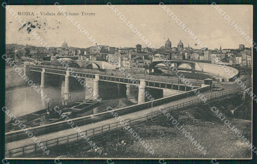 Roma Città Tevere cartolina XB2106 – fronte