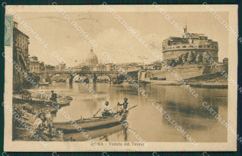 Roma Città Tevere STRAPPINO cartolina XB2107 – fronte