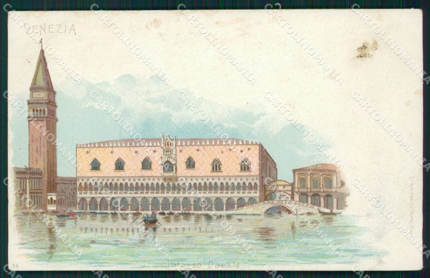Venezia Città Palazzo Ducale ABRASA cartolina XB2117 – fronte