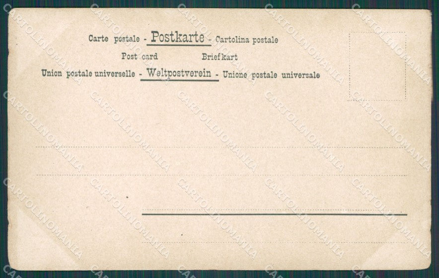 Napoli Città Palazzo Borsa MACCHIE cartolina XB2156 – retro