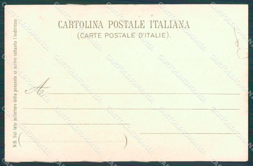 Firenze Città Palazzo Vecchio E.Bensa cartolina XB2165 – retro