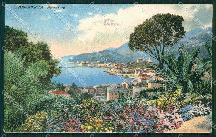Genova Santa Margherita cartolina XB2190 – fronte