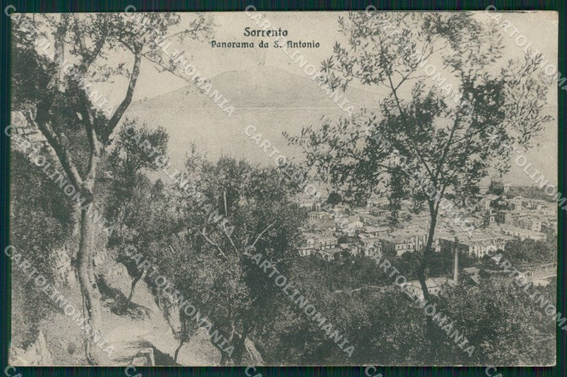 Napoli Sorrento Sant'Antonio cartolina XB2204 – fronte