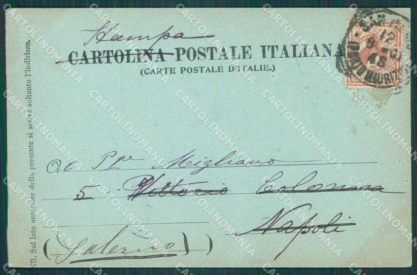 Imperia Sanremo Chiaro di Luna cartolina XB2213 – retro