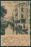 Venezia Città Gondola cartolina XB2221 – fronte