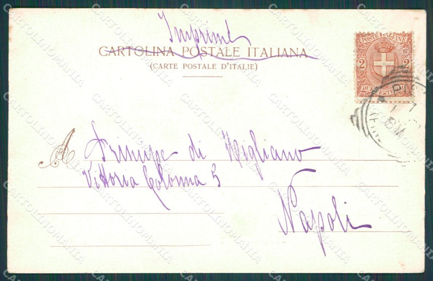 Pistoia Città Palazzo Comunale cartolina XB2234 – retro
