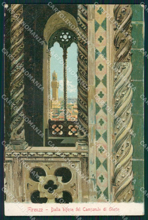 Firenze Città Campanile Giotto cartolina XB2236 – fronte