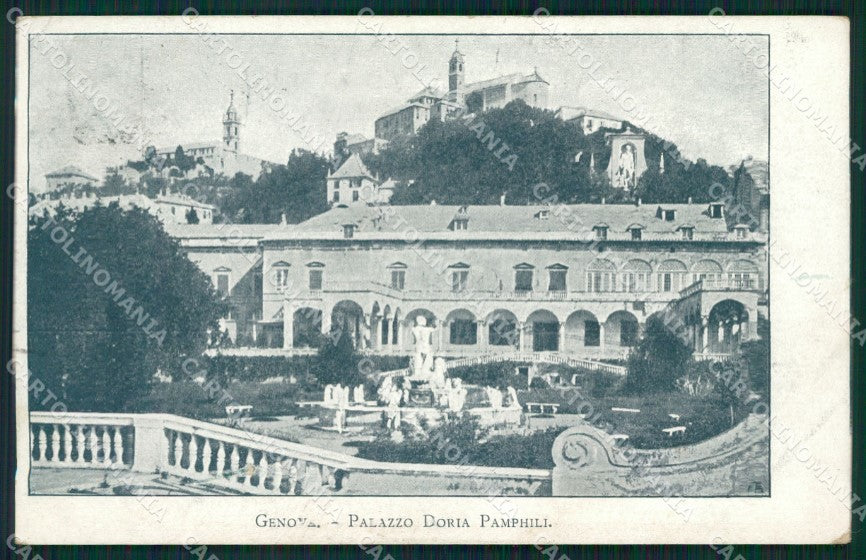 Genova Città Palazzo Doria Pamphili FORO cartolina XB2256 – fronte