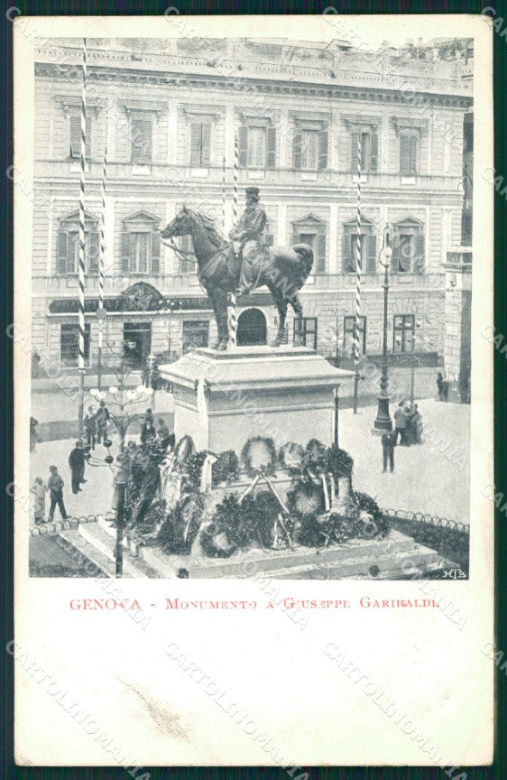 Genova Città Garibaldi cartolina XB2260 – fronte
