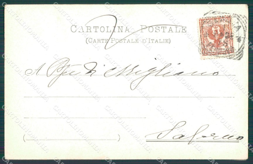 Genova Città Garibaldi cartolina XB2260 – retro