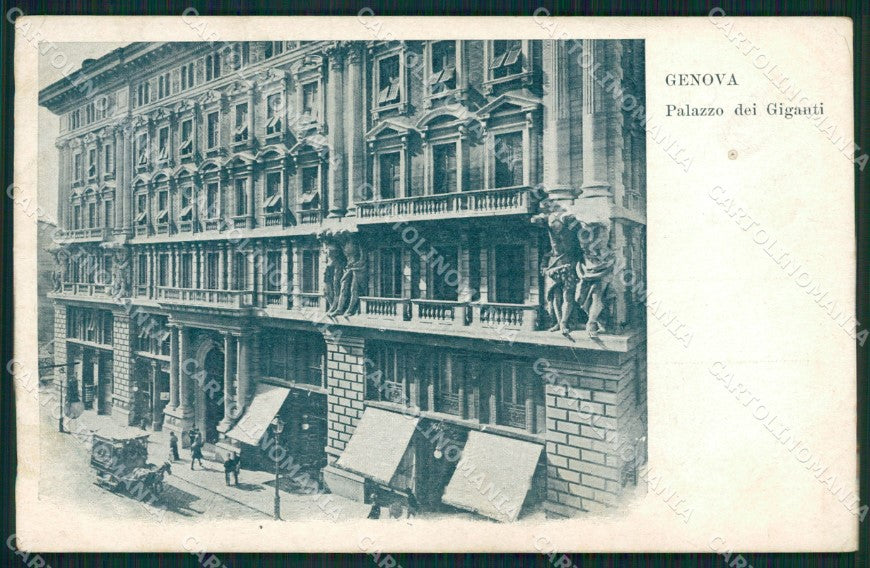 Genova Città Palazzo dei Giganti cartolina XB2261 – fronte