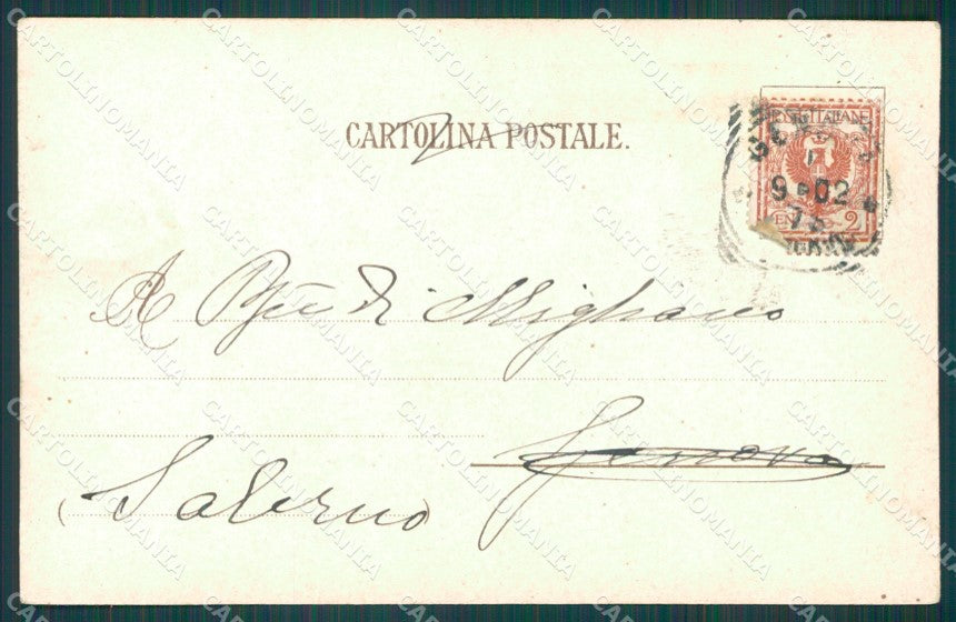 Genova Città Tram cartolina XB2267 – retro
