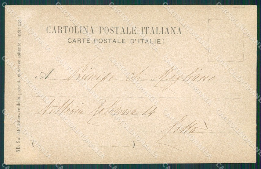 Napoli Città cartolina XB2305 – retro