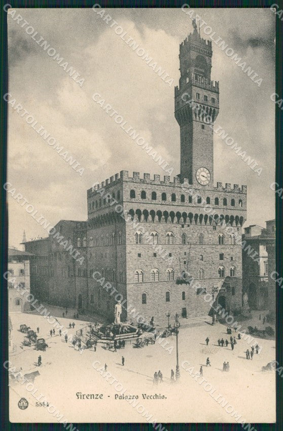Firenze Città Palazzo Vecchio cartolina XB2322 – fronte