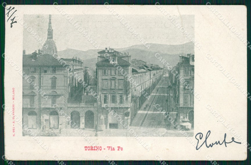 Torino Città GRINZA CARTA cartolina XB2329 – fronte