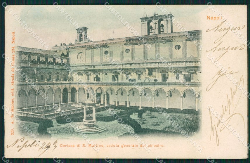 Napoli San Martino Certosa di STRAPPO cartolina XB2337 – fronte
